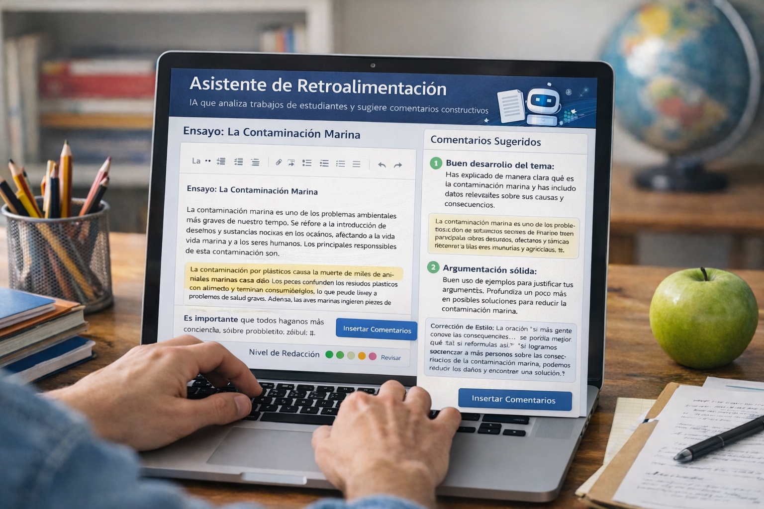 Asistente de Retroalimentación