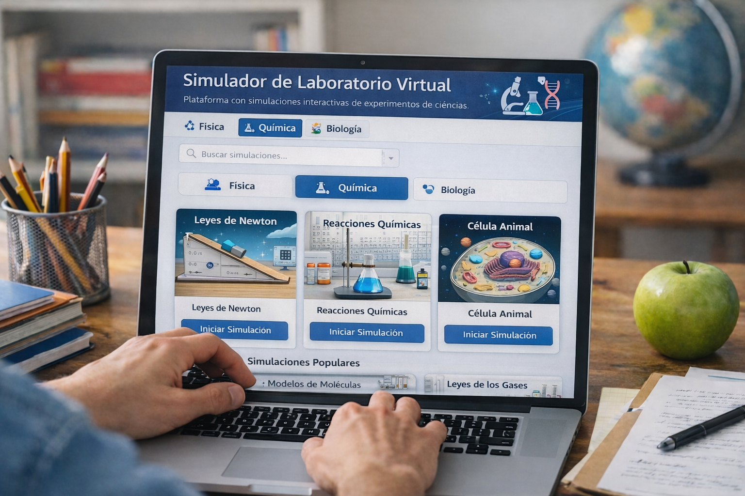 Simulador de Laboratorio Virtual